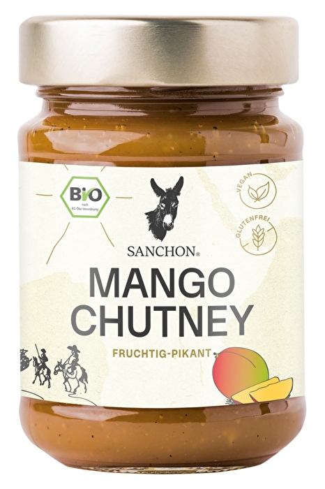 Ein besonders fruchtiges und aromatisches Mango Chutney von Sanchon.