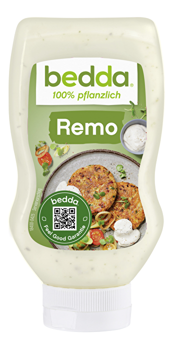 Remouladen-Fans aufgepasst! Die Bedda Remo ist wunderbar cremig, wunderbar würzig, wunderbar vegan.
