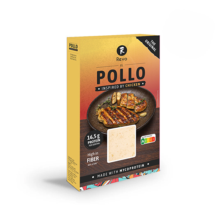 Das EL POLLO - THE ORIGINAL von Revo ist eine Alternative zur klassischen Hähnchenbrust auf Basis von Mykoprotein.