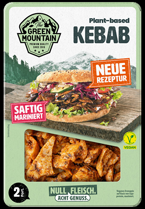 Der vegane Kebab von Green Mountain für die Freunde der anatolischen Küche!
