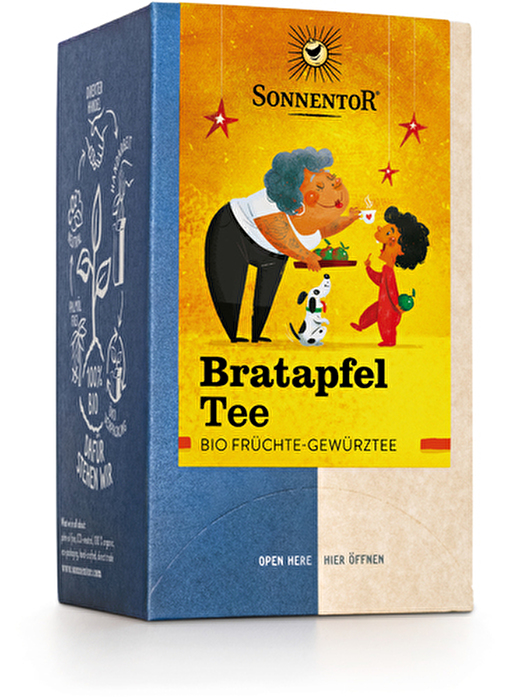 Bratapfel Tee (18x2,5g) von Sonnentor günstig bei Kokku im Veganshop kaufen!