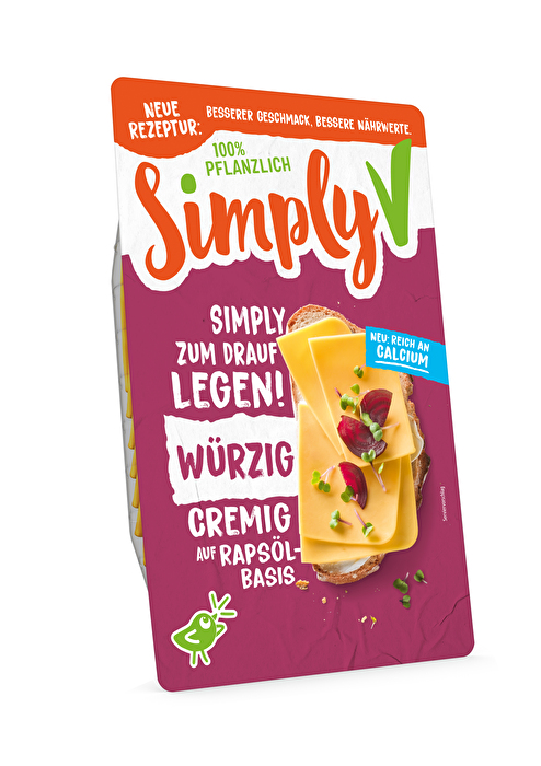 Wasser, modifizierte Stärke, 13 % Rapsöl, Stärke, 7,0 % Rapsöl ganz gehärtet, Speisesalz, Aroma, Tricalcium­citrat, Verdickungsmittel: Pektine; Zucker; Kartoffelprotein, färbendes Konzentrat aus Karotte und Apfel; Antioxidationsmittel: Natriumascobat.