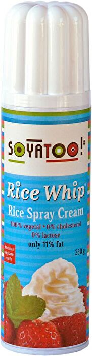 vegane Sprühsahne Rice Whip von Soyatoo preiswert bei kokku im veganen Onlineshop kaufen! 