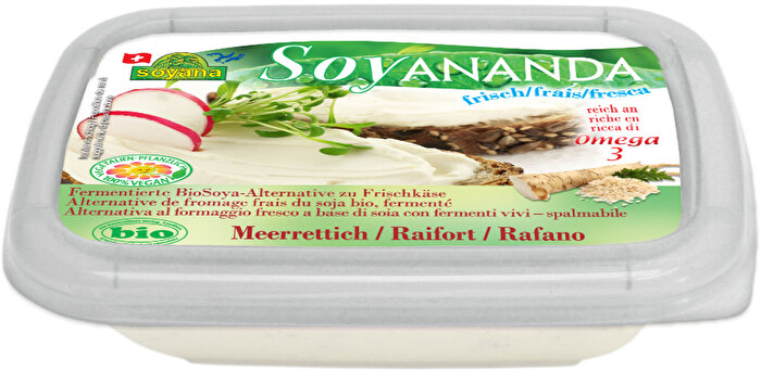 Soyananda veganer Frischkäse Meerrettich von Soyana preiswert bei kokku im veganen Onlineshop kaufen!