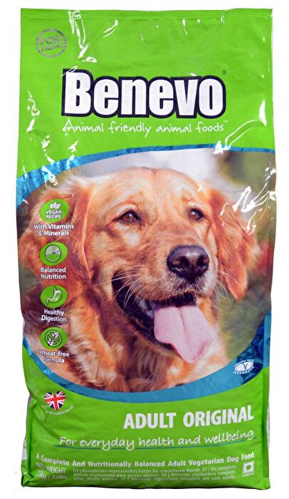 15kg Dog Adult Original Hunde Trockenfutter von Benevo preiswert bei kokku im veganen Onlineshop kaufen!