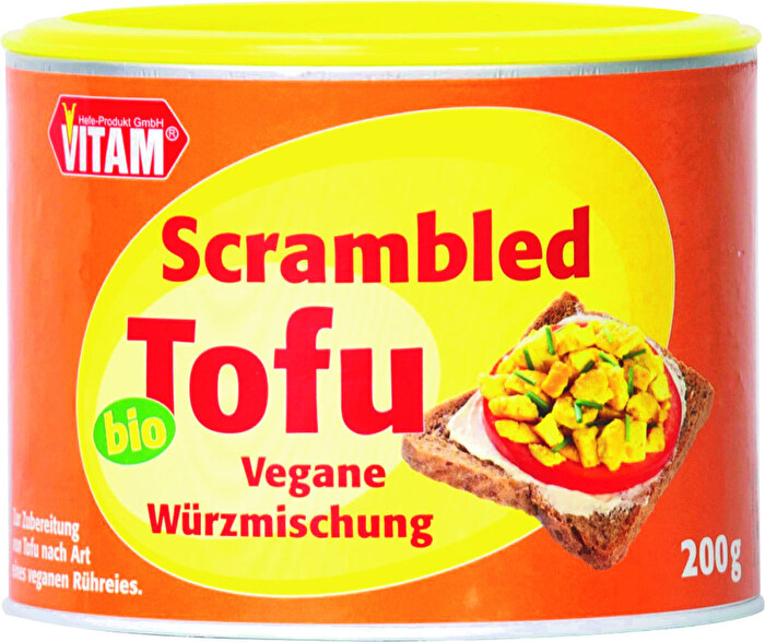 Scrambled Tofu Rührei Gewürzmischung 200g von VITAM günstig bei Kokku im Veganshop kaufen!