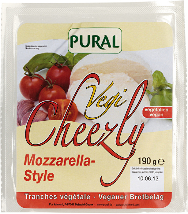 Vegi Cheezly Mozzarella Style von Pural günstig bei Kokku im Veganshop kaufen!