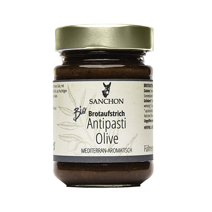 Antipasti Aufstrich Olive von Sanchon günstig bei Kokku im Veganshop kaufen!