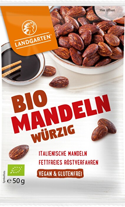 Mandeln Würzig von Landgarten günstig bei Kokku im Veganshop kaufen!