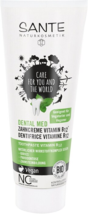 Vitamin B12 Zahncreme von Sante bei kokku - dein Veganversand günstig kaufen!