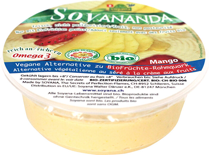 Soyananda Früchte-Rahmquark °Mango° von Soyana günstig bei Kokku im Veganshop kaufen!