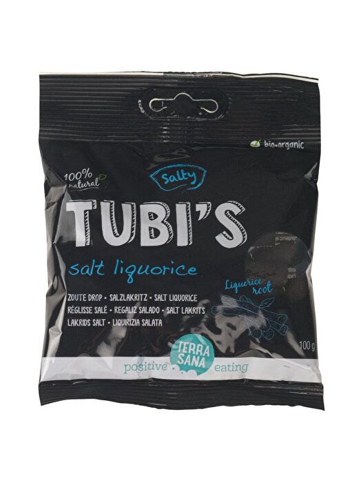 Tubi's Salzlakritz von Terrasana ist ein wahrer Genuss für jeden Lakritzfan!