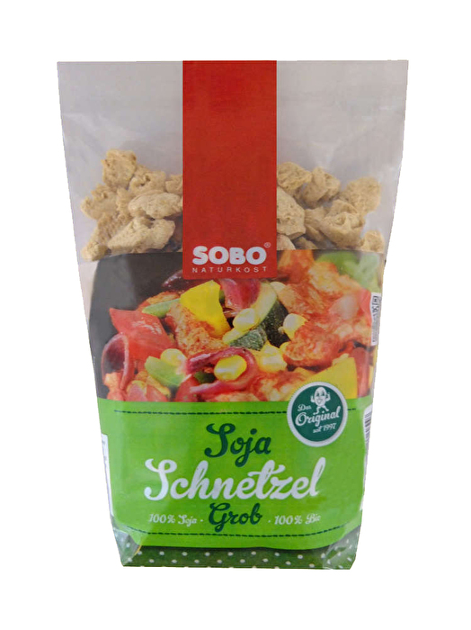Soja Schnetzel grob von SOBO günstig bei kokku im veganen Onlineshop kaufen!