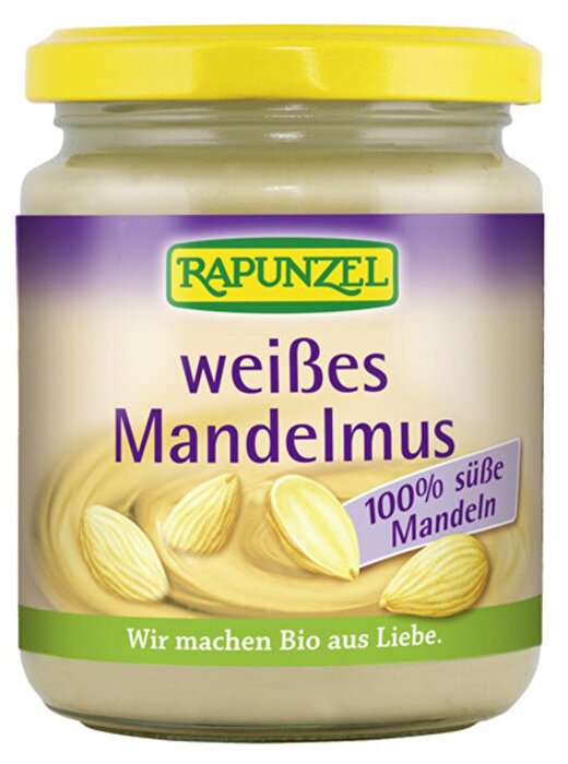 Mandelmus weiß von Rapunzel günstig bei Kokku im Veganshop kaufen!