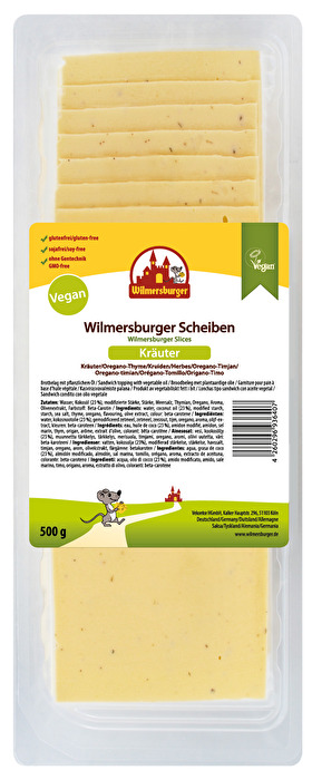 Vegane Scheiben Kräuter von Wilmersburger günstig bei kokku im veganen Onlineshop kaufen!
