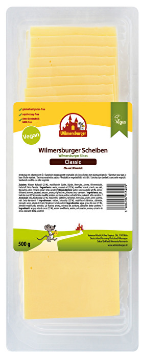 Scheiben Classic 500g von Wilmersburger bei kokku im veganen Onlineshop kaufen!