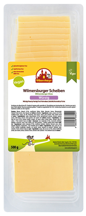 Vegane Scheiben Würzig 500g von Wilmersburger günstig bei kokku im veganen Onlineshop kaufen!