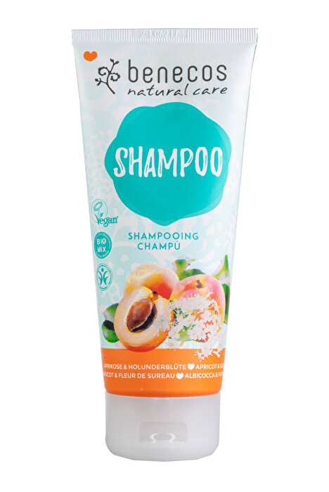 Shampoo °Aprikose & Holunderblüte° von Benecos bei kokku-online.de kaufen!