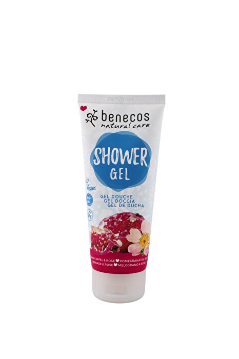 Shower Gel °Granatapfel & Rose° von Benecos bei kokku-online.de kaufen!