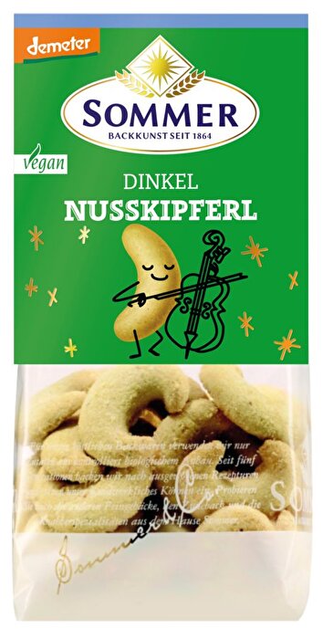 Dinkel Nusskipferl von Sommer günstig bei Kokku im Veganshop kaufen!