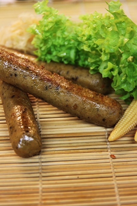 Lupinen Rostbratwürstchen von Alberts günstig im Veganshop bei kokku-online.de bestellen.