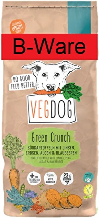 Das Green Crunch 5kg von Vegdog vereint das Beste, was in veganem Hundefutter enthalten sein kann!