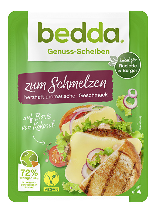 Die Scheiben Zum Schmelzen von Bedda machen deinen veganen geschmolzenen Käsetraum endlich wahr!