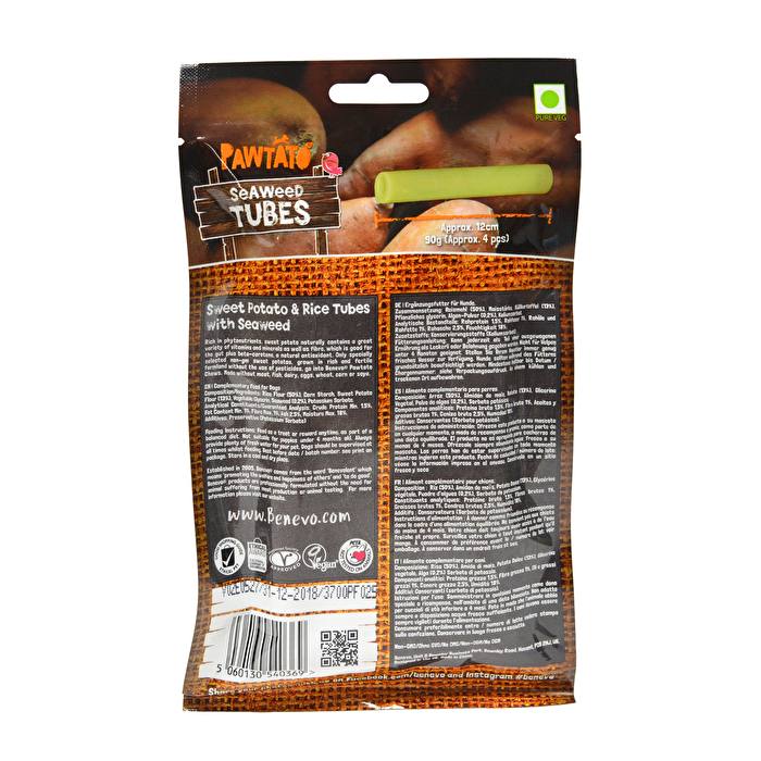 Kausticks °Süßkartoffel Reis Seetang° von Benevo günstig bei Kokku im Veganshop kaufen!