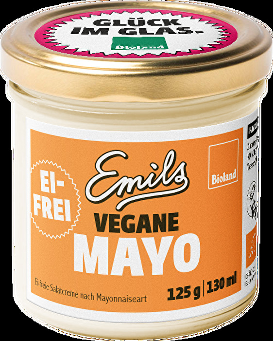 Die Vegane Mayo von Emils Bio-Manufaktur ist genauso cremig, wie eine Mayo sein soll, dabei aber herrlich leicht.