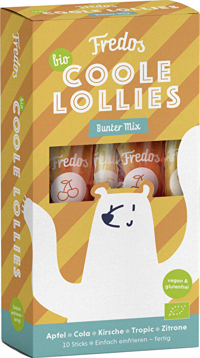 Die Coole Lollies Wassereis von Fredo's lassen Kindheitserinnerungen wieder wach werden!