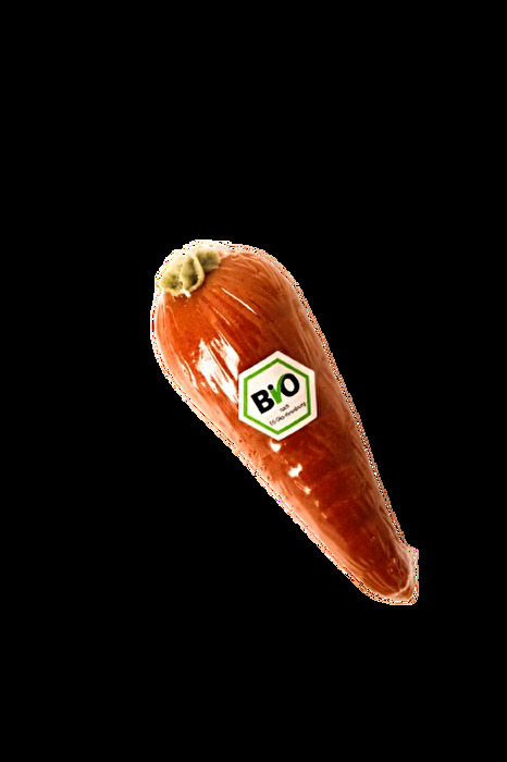 Die Edelmarzipan-Möhre von Funsch ist genau die richtige, etwas größere Nascherei für jeden Osterkorb.