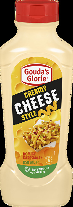 Die Creamy Cheese Style von Gouda's Glorie ist DIE vegane Alternative für Käsesauce. Sie ist wunderbar cremig und lecker und passt gut zu Nachos, Pommes Frites oder Burger.
