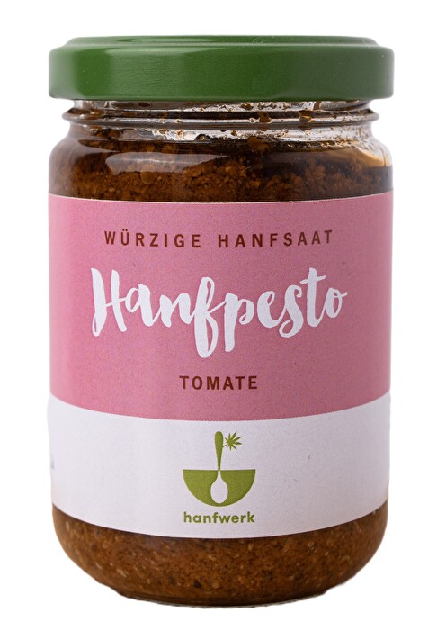 Hanfpesto Tomate von hanfwerk holt dir den Geschmack saftiger sonnengereifter Tomaten auf den Teller.