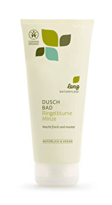 Duschbad Ringelblume Minze 200ml von Lenz Naturpflege günstig bei Kokku im Veganshop kaufen!