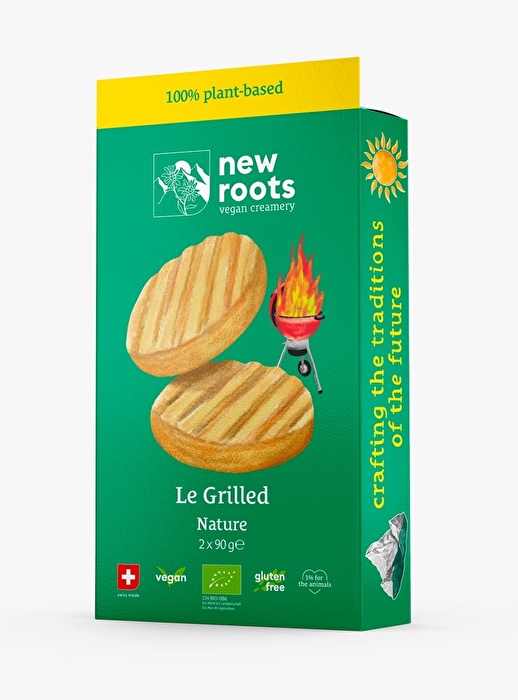 Der Le Grilled Natur von New Roots ist eine vegane Alternative zu Grillkäse, die dich durch den anstehenden Sommer begleiten wird.