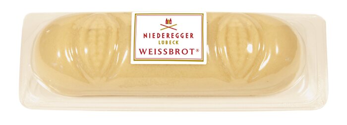 Mit dem Marzipan Weißbrot von Niederegger kriegst du Marzipangenuss in seiner reinsten Form.