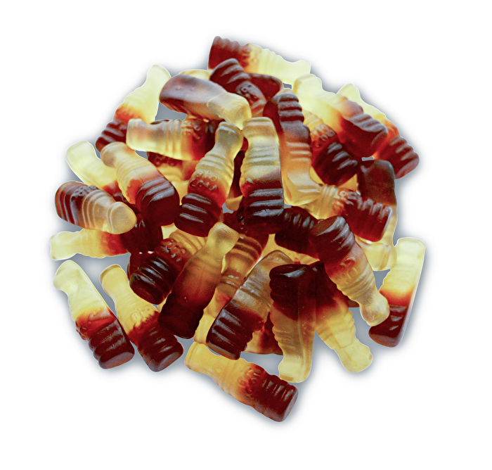 Cola Bottles 80g - zuckerreduziert von Ökovital günstig bei kokku-online.de kaufen.