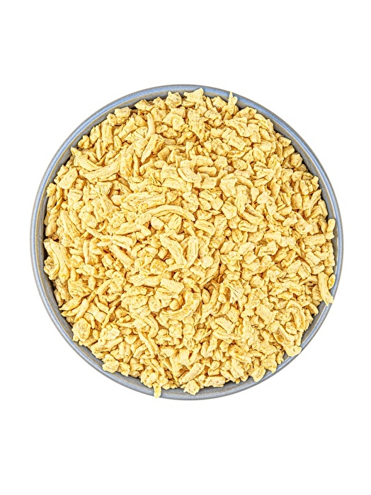 Das BIO Erbsen-Granulat von planeo im 1kg-Pack aus heimischen Anbau kommt in bester Bio-Qualität daher und kann Sojagranulat mehr als nur ersetzen.