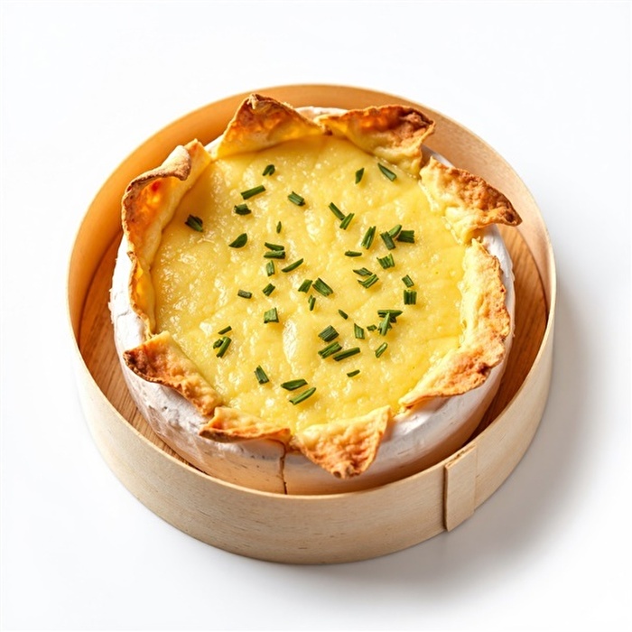 Cremiger Ofenschmelz Kräuter mit Feigen-Senf-Sauce von planeo ist die pflanzliche Antwort auf Camembert – goldbraun gebacken, herrlich cremig und aromatisch gewürzt.