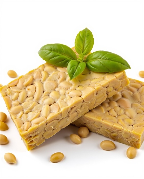 Tempeh Natur von planeo ist ein natürlich fermentiertes Superfood aus Hülsenfrüchten – reich an Ballaststoffen und pflanzlichem Protein.