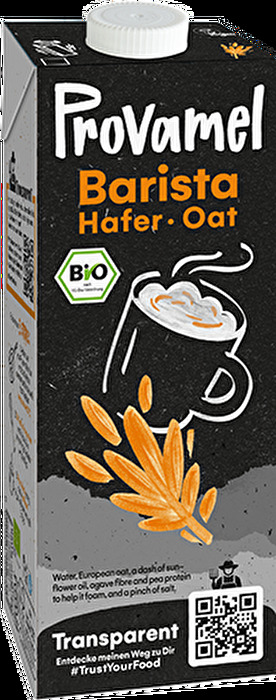 Der Hafer Drink Barista von Provamel ist ein richtig gut schäumender Pflanzendrink auf Haferbasis.