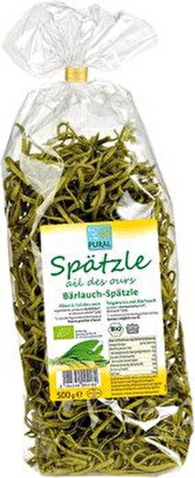 Die Bärlauch Spätzle von Pural sind eine absolute Spezialität.