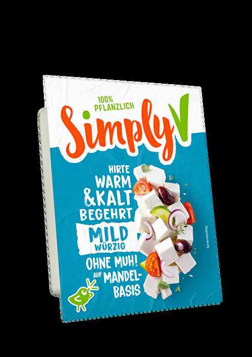 Der Hirte von Simply V steht jedem frischen Salat, cremigen Dip und jeder gefüllten Paprika oder Backkartoffel ganz wunderbar.