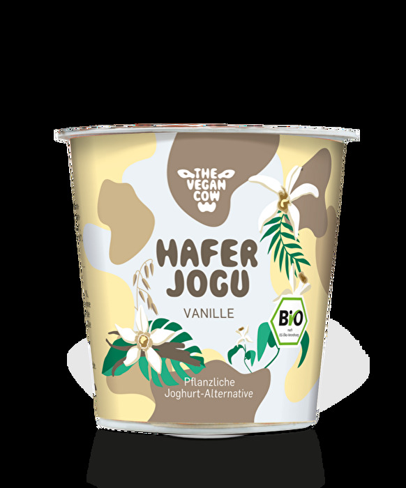 Für dich kann es auch nie genug Vanille sein? Dann aufgepasst! Hier kommt der Haferjogu Vanille von The Vegan Cow.