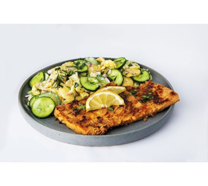 Die Soy medaillons big (ehem. Big Steaks) im 500g-Vorratspack für die ganze Familie von Vantastic Foods schmeckt kross angeraten wie paniert.