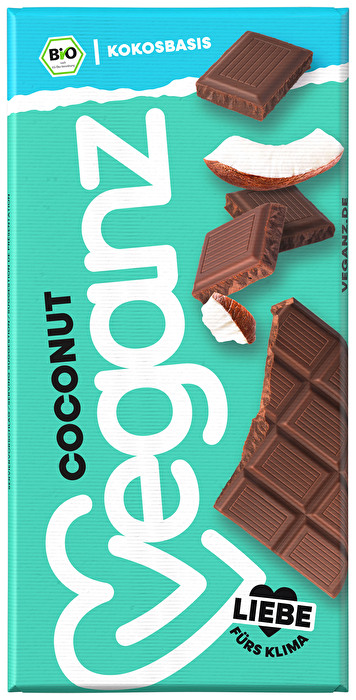 Die Coconut Original von Veganz überzeugt dank Kakaomasse und Kokosmilchpulver durch ihren unglaublichen Schmelz.