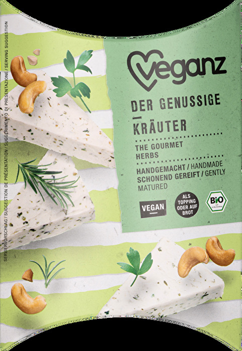 Die Hauptzutat des Genussigen Kräuter von Veganz sind Cashews, die aus kontrolliert biologischem Anbau in Indien bezogen werden.