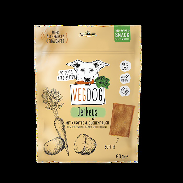 Vegdog Jerkeys - die perfekten Snacks für deinen Hund!