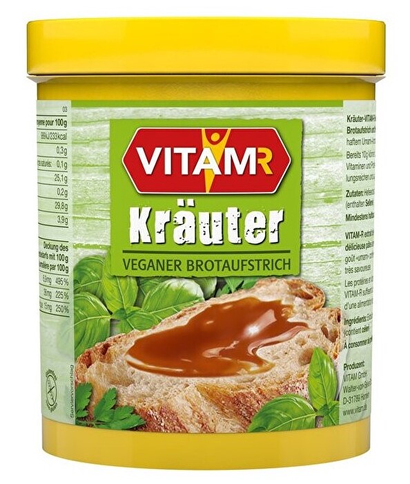 Das Kräuter VITAM-R Hefeextrakt von VITAM ist ein Biokomplex aus B-Vitaminen und Proteinen.
