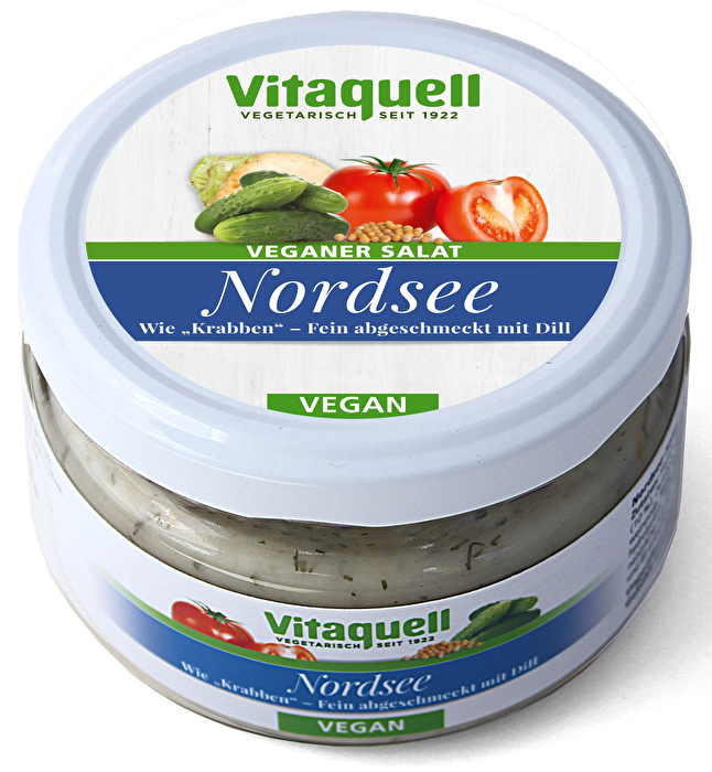 Der Nordsee Salat von Vitaquell schmeckt nach Meer, im bestmöglichen Sinne des Wortes!